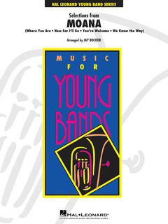 copertina Selections from Moana Hal Leonard