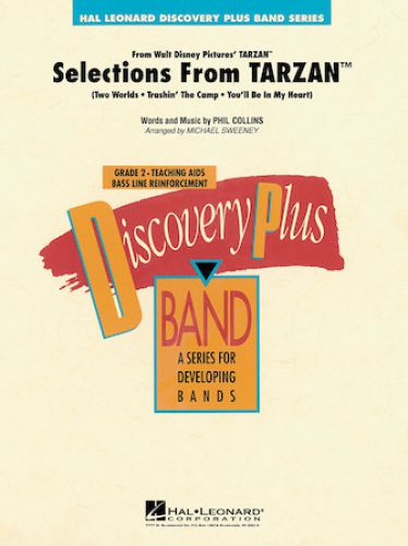copertina Selections from Tarzan Hal Leonard
