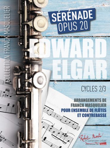 copertina SERENADE OPUS 20    Ensemble de fltes, contrebasse et piano Editions Robert Martin