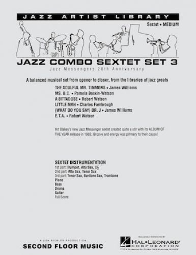 copertina Sextet Set 3 (20Th Anniversary Blakey)  Second Floor Music