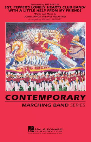 copertina Sgt. Pepper/With A Little Help - Marching Band Hal Leonard