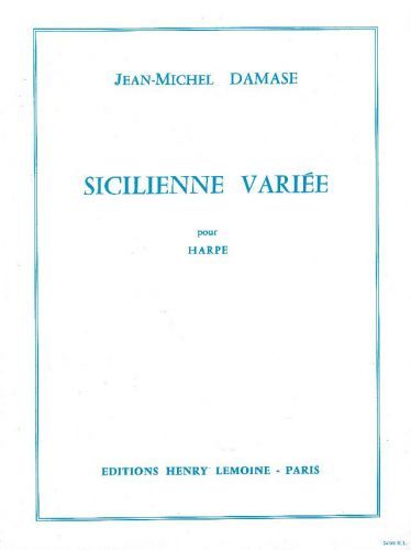 copertina Sicilienne varie Editions Henry Lemoine