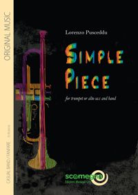 copertina SIMPLE PIECE  trumpet solo Scomegna