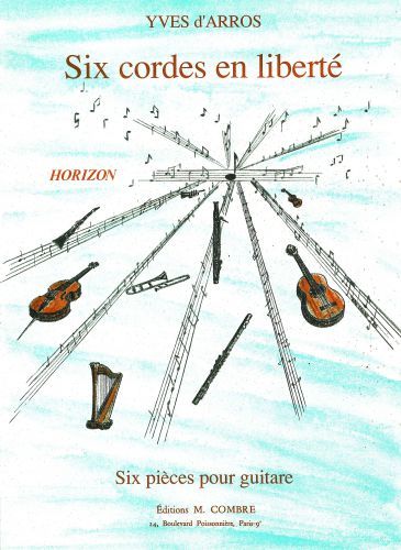 copertina Six cordes en libert Combre
