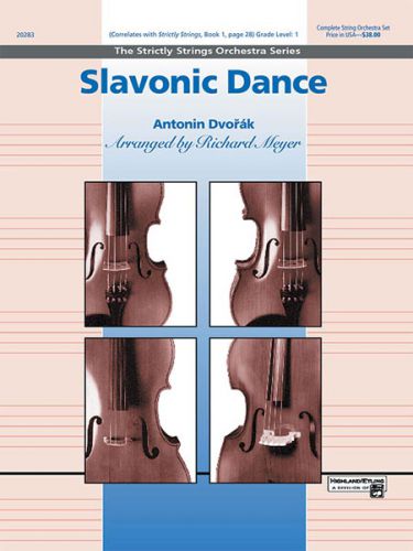 copertina Slavonic Dance ALFRED