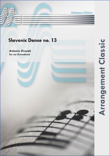 copertina Slavonic Dance no. 13 Molenaar