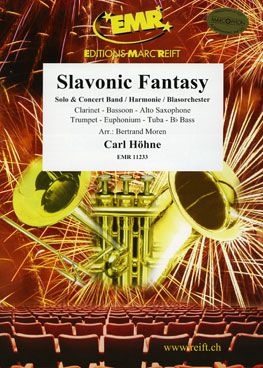 copertina Slavonic Fantasy avec instrument SOLO Marc Reift
