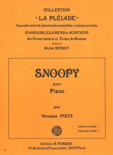 copertina Snoopy Combre