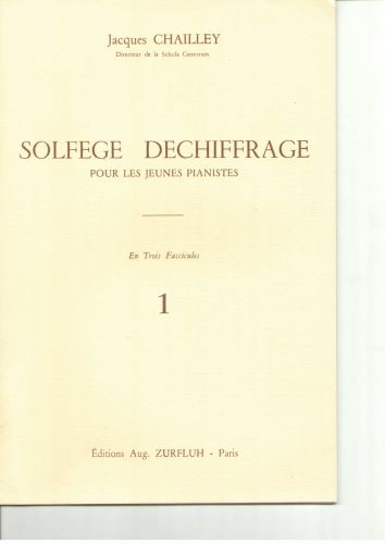 copertina Solfege Dechiffrage Pour Jeunes Pianisit Stock Zurfluh jusqu'  puisement