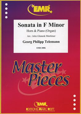 copertina Sonata In F Minor Marc Reift