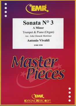 copertina Sonata N3 In a Minor Marc Reift