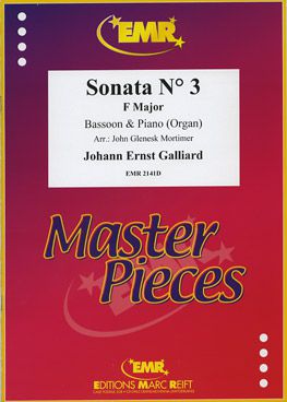 copertina Sonata N�3 In F Major Marc Reift