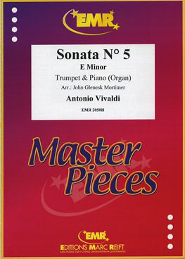 copertina Sonata N5 In E Minor Marc Reift