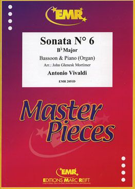 copertina Sonata N�6 In Bb Major Marc Reift