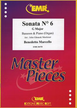 copertina Sonata N6 In G Major Marc Reift
