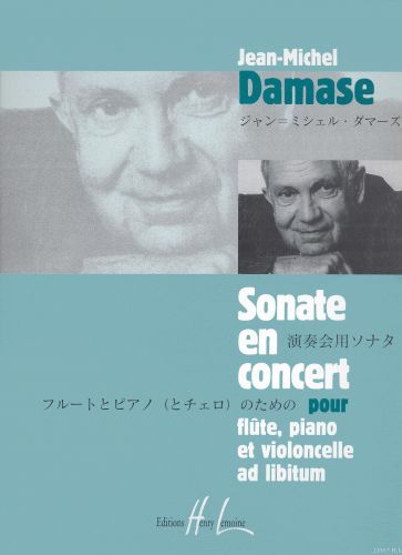 copertina Sonate en concert Op.17 Editions Henry Lemoine