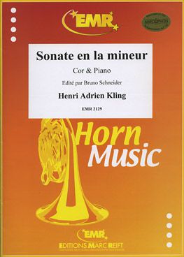 copertina Sonate En la Mineur Marc Reift