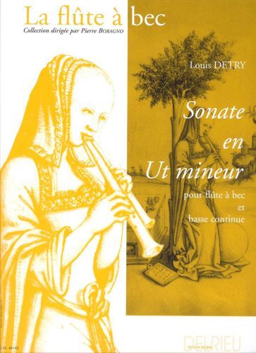 copertina Sonate en Ut min. Delrieu