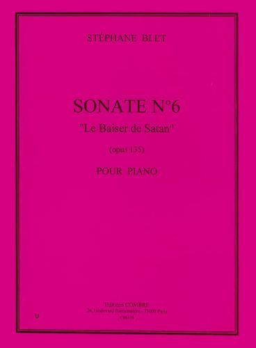 copertina Sonate n�6 Op.135 Baiser de Satan Combre