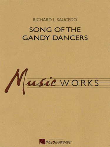 copertina Song of the Gandy Dancers Hal Leonard