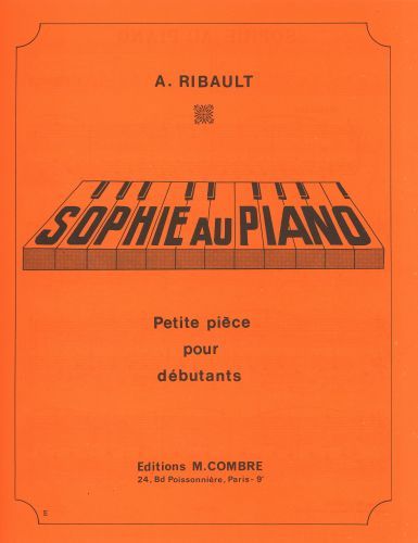 copertina Sophie au piano Combre