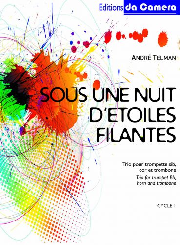 copertina Sous une nuit d'etoiles filantes pour Trompette, cor, trombone DA CAMERA