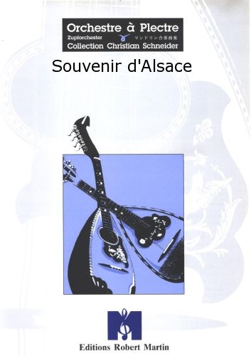 copertina Souvenir d'Alsace Robert Martin
