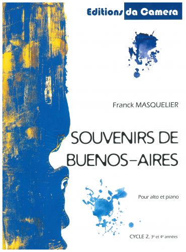 copertina Souvenir de Buenos Aires DA CAMERA