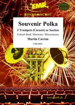 copertina Souvenir Polka (3 Trumpets Solo) Marc Reift
