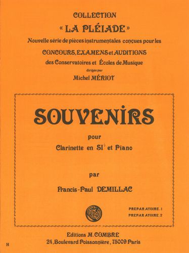 copertina Souvenirs Combre