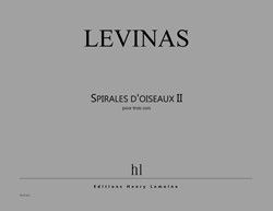 copertina Spirales d'oiseaux II Editions Henry Lemoine
