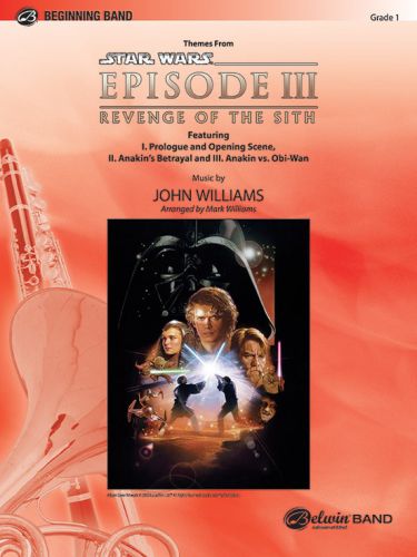 copertina Star Wars Episode III Revenge of the Sith, Themes from Warner Alfred