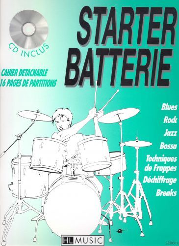 copertina Starter batterie Vol.1 Editions Henry Lemoine