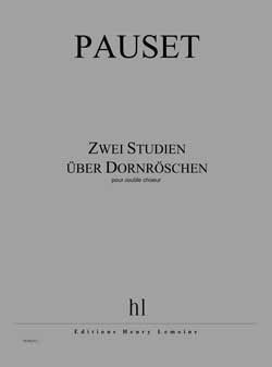 copertina Studien �ber Dornr�schen (2) Editions Henry Lemoine