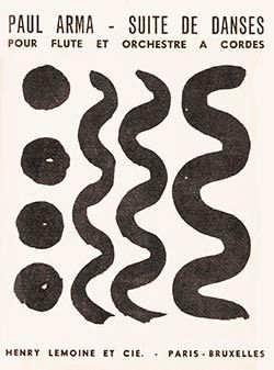 copertina Suite de danses Editions Henry Lemoine