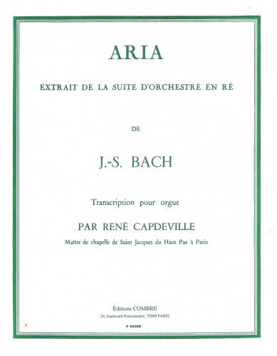 copertina Suite en R maj. : Aria Combre