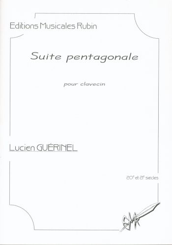 copertina Suite pentagonale pour clavecin Martin Musique