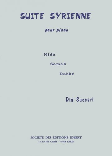 copertina Suite Syrienne Jobert