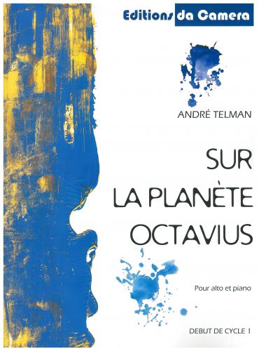copertina Sur la planete Octavius DA CAMERA