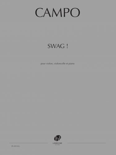 copertina Swag ! Editions Henry Lemoine