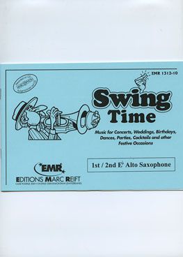 copertina Swing Time (1st/2nd Eb Alto Sax) Marc Reift