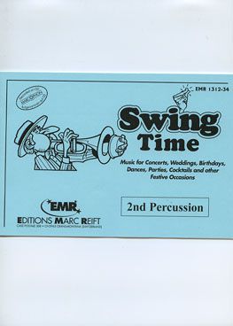 copertina Swing Time (2nd Percussion) Marc Reift