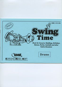copertina Swing Time (Drums) Marc Reift