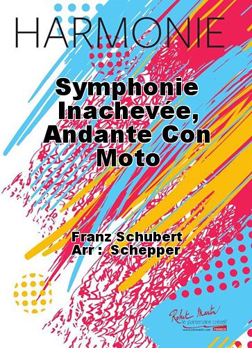 copertina Symphonie Inacheve, Andante Con Moto Martin Musique