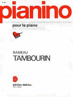 copertina Tambourin - Pianino 35 Delrieu