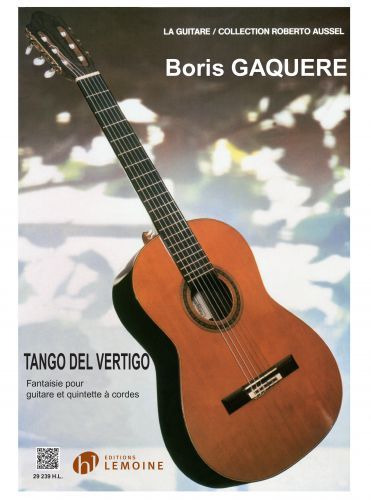 copertina Tango del V�rtigo Editions Henry Lemoine