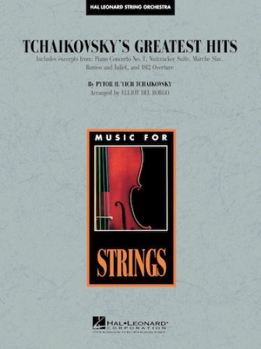 copertina Tchaikovsky's Greatest Hits (Stringorchestra) Hal Leonard