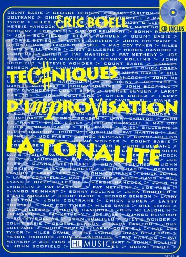 copertina Techniques d'improvisation - tonalité Editions Henry Lemoine