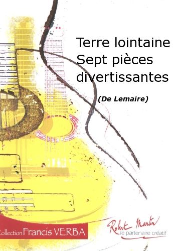 copertina Terre Lointaine Sept Pices Divertissantes Editions Robert Martin