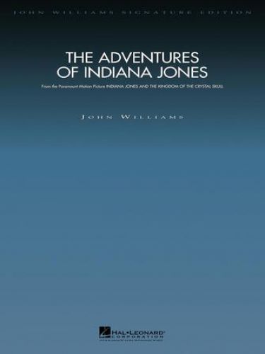 copertina The Adventures of Indiana Jones Hal Leonard
